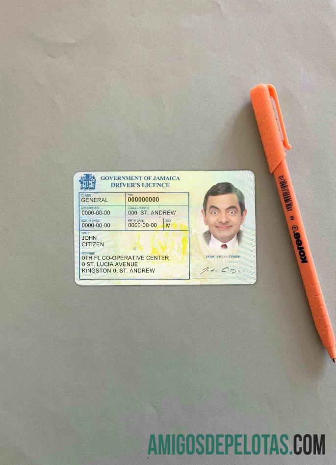 Jamaica DL fotovisual frontal amostra